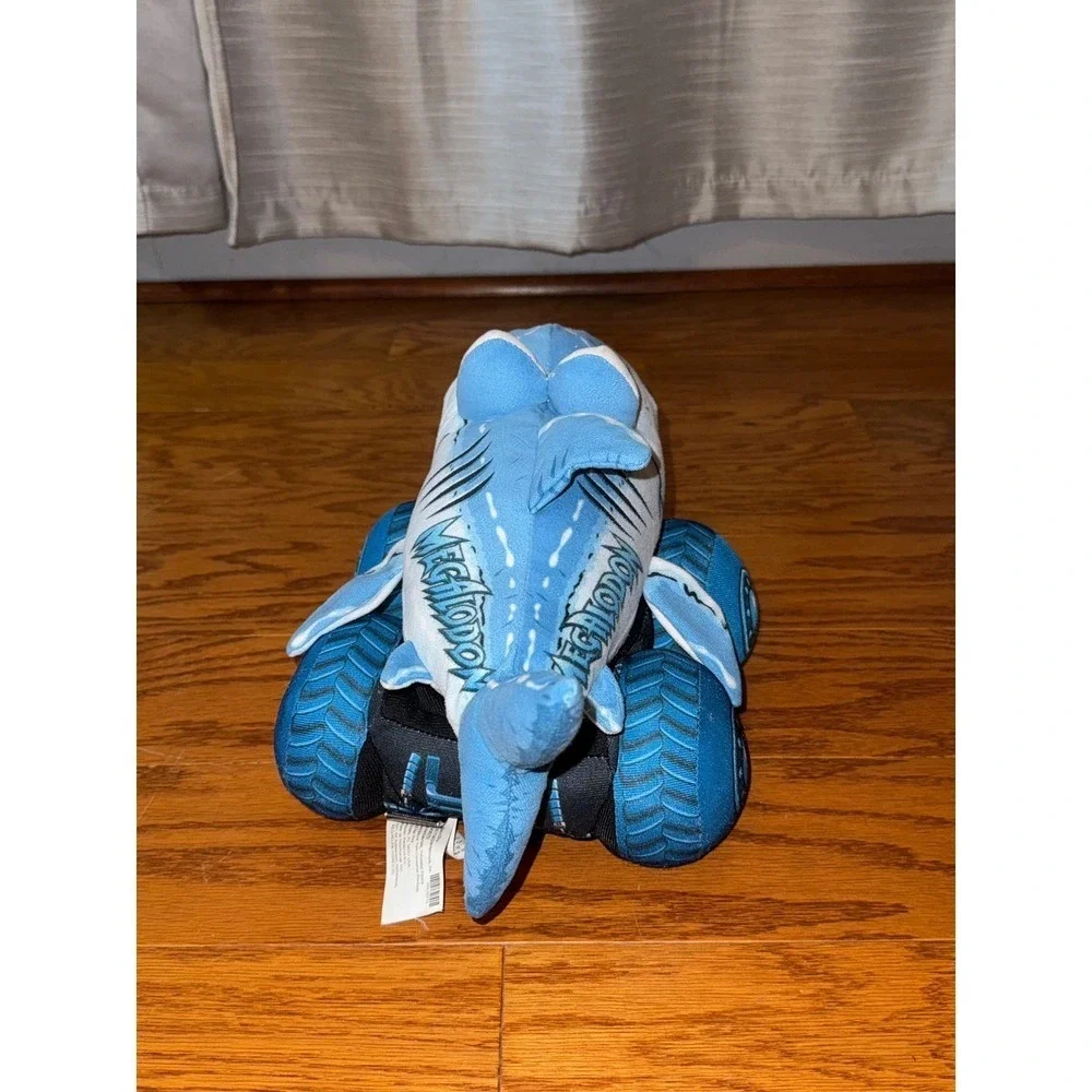 Monster Jam Truckin Pals Megalodon Shark Plush Stuffed Souvenir Truck Feld EUC